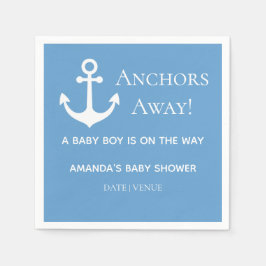 Anker Away Blue Anchor Baby Dusche Serviette