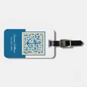 Anker Aweigh! Gepäckanhänger (Vorderseite horizontal)