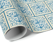 Anker Aweigh! Geschenkpapier (Rolleneckpunkt)