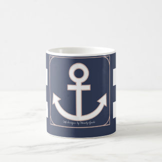 Anker-Aweigh Seemann-Tasse in der Seemarine Kaffeetasse