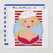 Anker Aweigh! - SRF Einladung (Vorne/Hinten)