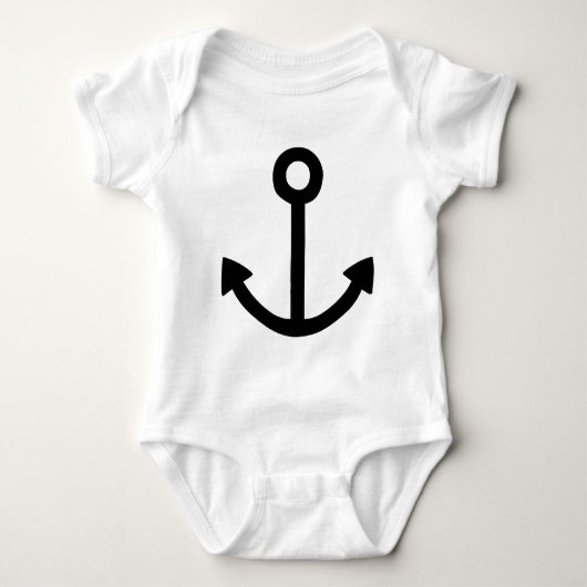 Anker Baby Strampler (Vorderseite)