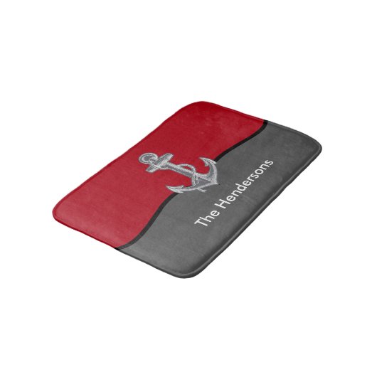 Anker Badematte (Schrägansicht)