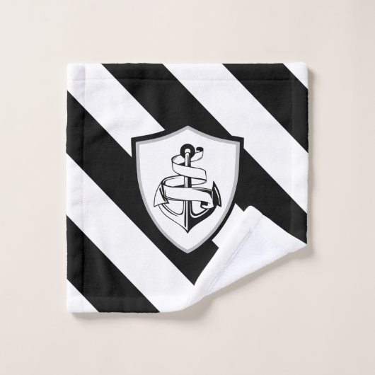 Anker Badhandtuch Set (Waschlappen)