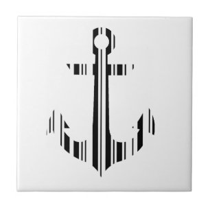 ANKER BAR CODE Boot Barcode Muster Design Fliese