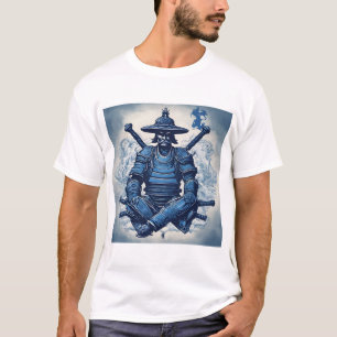 Anker blau Samurai  T-Shirt