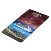 Anker Cruise Stateroom Kabine Türmarker Wiedersehe Magnet (Linke Seite)