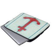 Anker Décor Laptopschutzhülle (Vorne Knopf)