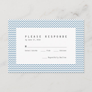 Anker der Liebe RSVP Karte