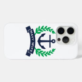 Anker der Navy-Ehefrau Case-Mate iPhone Hülle (Rückseite (Horizontal))