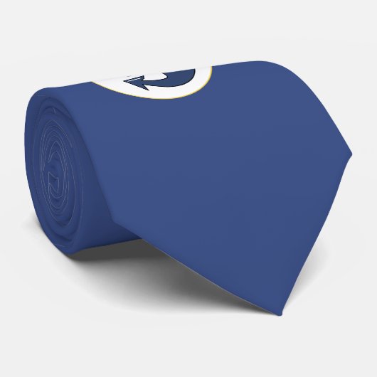 Anker der US Merchant Marine Academy. Krawatte (Gerollt)