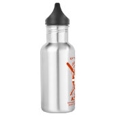 Anker des Glaubens Edelstahlflasche (Links)