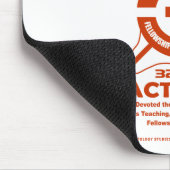 Anker des Glaubens Mousepad (Ecke)