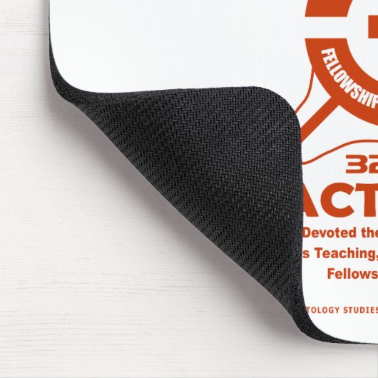 Anker des Glaubens Mousepad (Ecke)