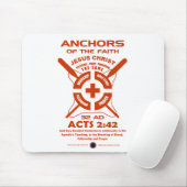 Anker des Glaubens Mousepad (Mit Mouse)