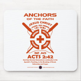Anker des Glaubens Mousepad