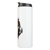 Anker des Kreuzknochens Pirate Skull Thermosbecher (Nach rechts gedreht)