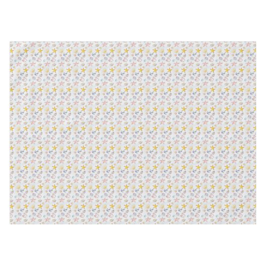 Anker des Nautic Beach Meeresfrüchte Tischdecke (Vorderseite (Horizontal))