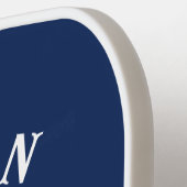 Anker des personalisierten Schiffskapitäns Pickleball Schläger (Linke Seite)