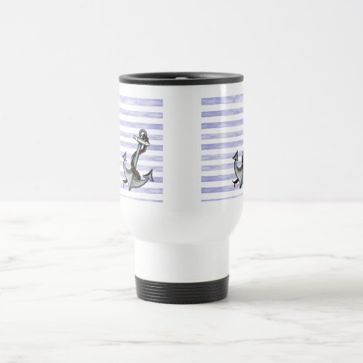 Anker des Schiffes Reisebecher (Mittel)