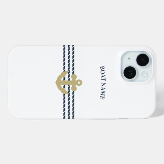 Anker des Schiffes, Seil Case-Mate iPhone Hülle (Rückseite (Horizontal))