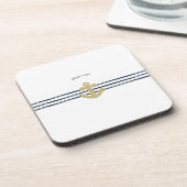 Anker des Schiffes, Seil Getränkeuntersetzer (Linke Seite)