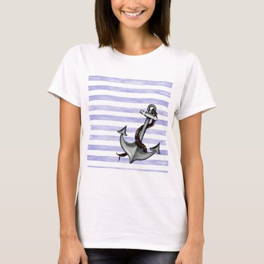 Anker des Schiffes T-Shirt (Vorderseite)