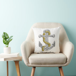 Anker Design Personalisiert Kissen