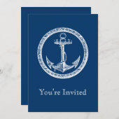 Anker Einladung (Vorne/Hinten)