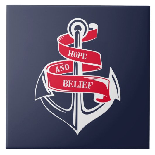 Anker Fliese (Vorderseite)