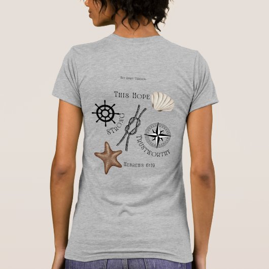 Anker für die Seele T-Shirt (Rückseite)