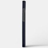 Anker für Nautic Chrome auf Carbon Fibre Print Case-Mate iPhone Hülle (Rückseite / Links)