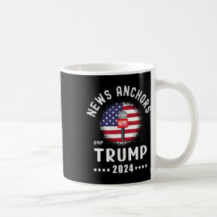 Anker für Trump 2024: Amerikanische Fahne wählen T Kaffeetasse