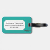 Anker Gepäckanhänger (Rückseite horizontal)