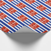 Anker Geschenkpapier (Ecke)