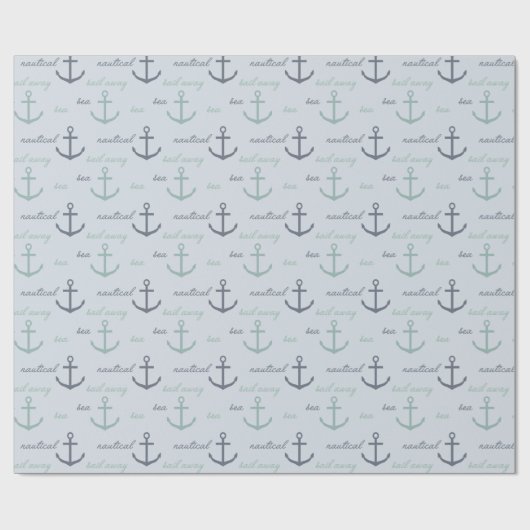 Anker Geschenkpapier (Flach)