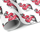 Anker Geschenkpapier (Rolleneckpunkt)