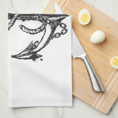 Anker Geschirrtuch (Viertel Falte)