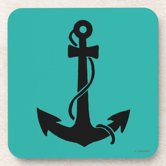 Anker Getränkeuntersetzer (Vorderseite)