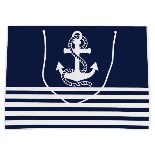 Anker Große Geschenktüte (Vorderseite)