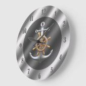 Anker Große Wanduhr (Winkel)