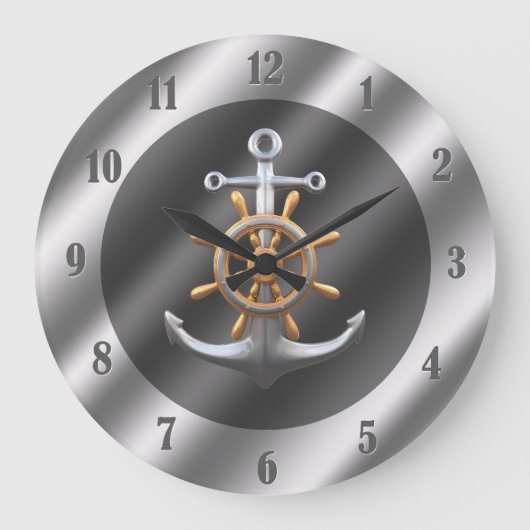 Anker Große Wanduhr (Vorderseite)
