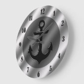 Anker Große Wanduhr (Winkel)