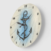 Anker Große Wanduhr (Winkel)