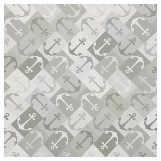 Anker-Herringbone-Mono Stoff (Muster)