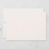 Anker-Hochzeits-Einladungen Einladung (Rückseite)