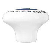 Anker im Papst Keramikknauf (Seitenansicht)