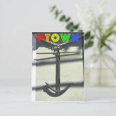 Anker in der Kommerziellen Straße. Postkarte (Stehend Vorderseite)