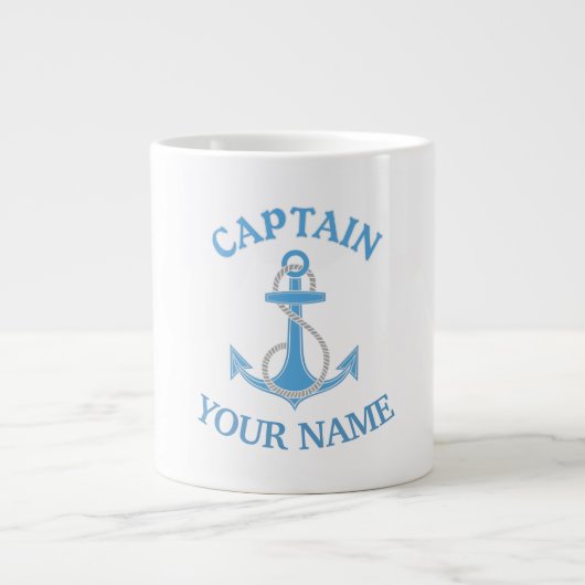 Anker Jumbo-Tasse (Vorderseite)
