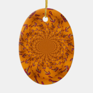 Anker Keramik Ornament